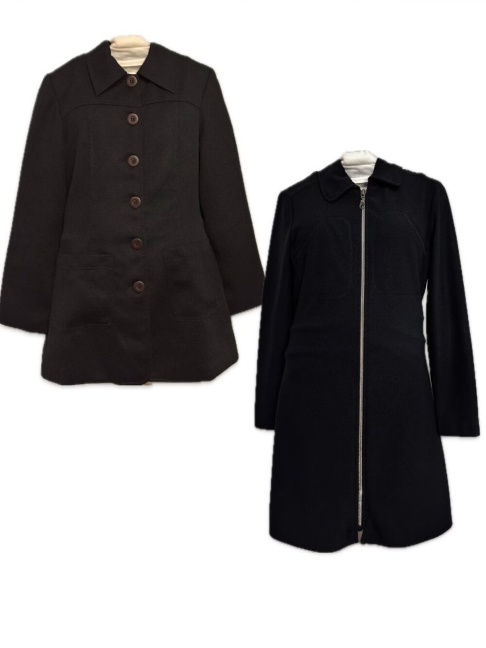 BLACK COAT and BLAZER BUNDLE 2-PACK from Sisley and Veen (SIZE S)